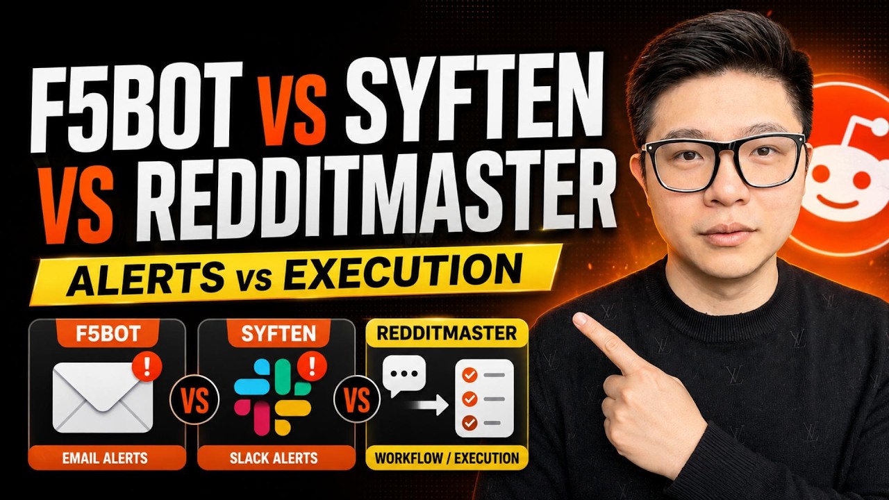F5bot vs Siften vs Reddit Master &mdash; Monitor or Automate Reddit? | RedditMaster