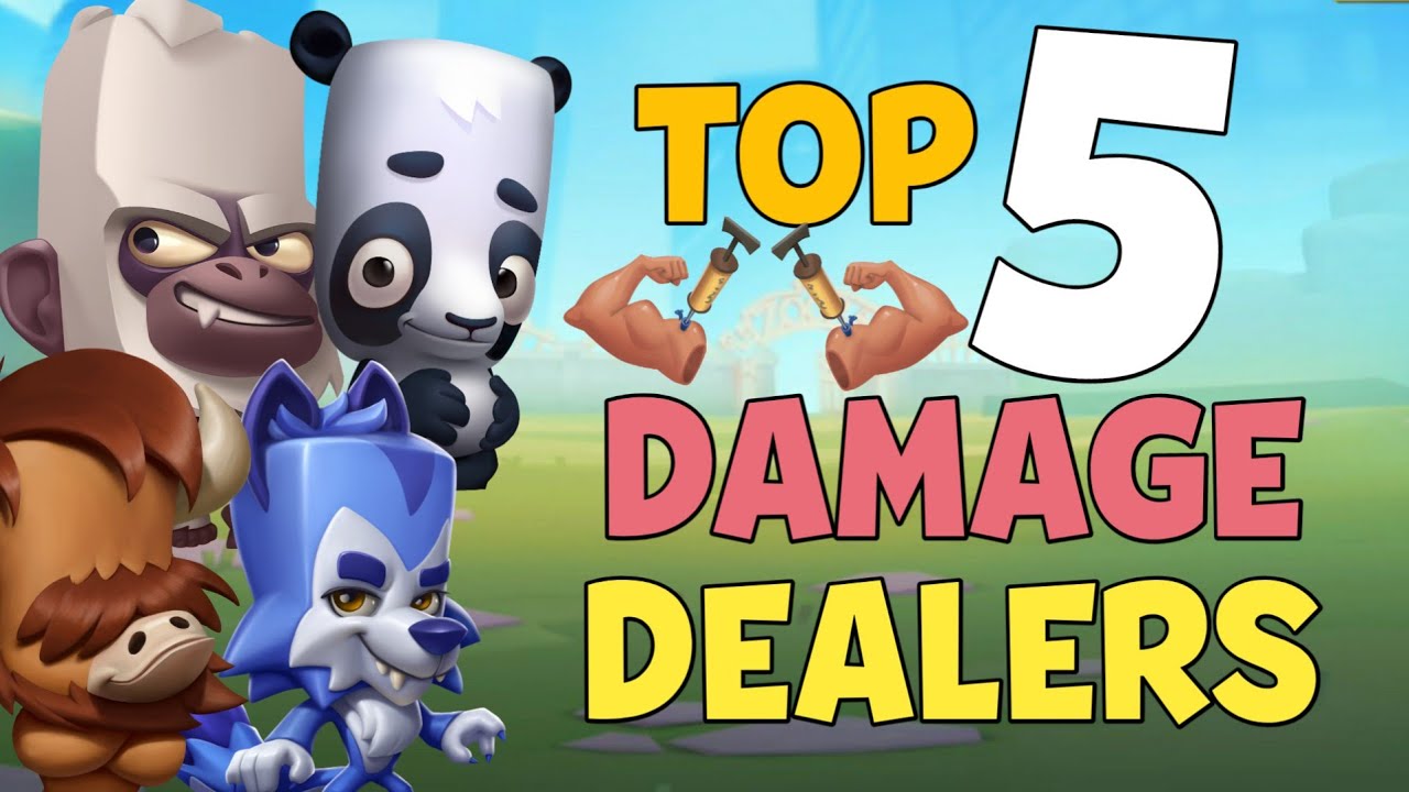 Top 5 Damage Dealers | Zooba
