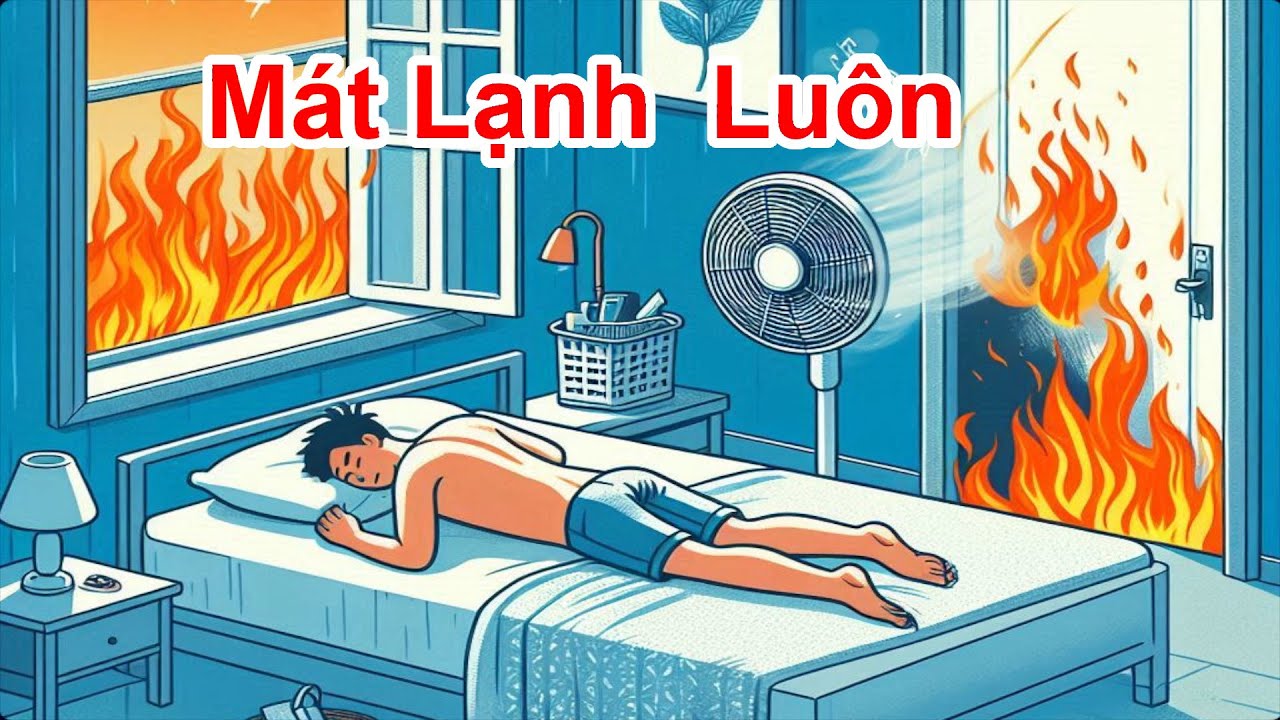Chỉ  Cần 1 Cái Quạt , Tôi  Sẽ Giúp Bạn Mát Lạnh Cả Phòng Ngủ / Cách Làm Mát Phòng Không Cần Điều Hòa