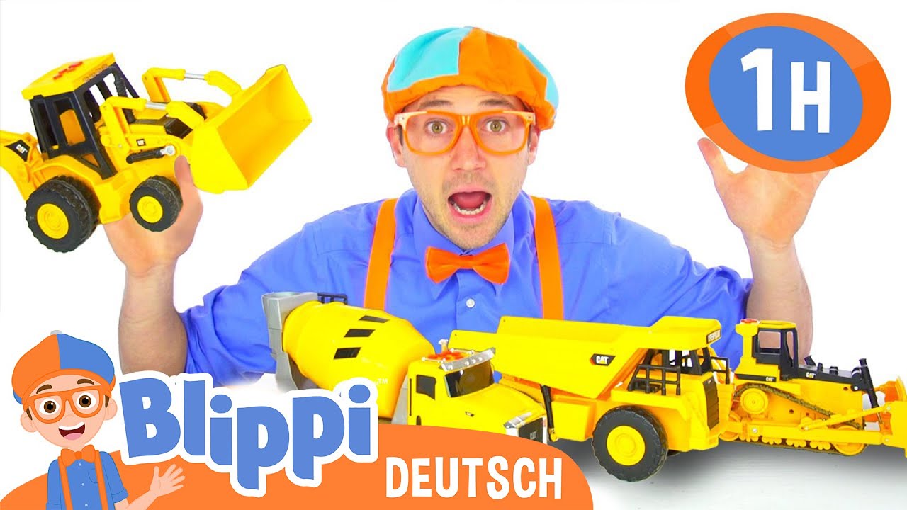 Farben lernen mit bunten Bällen und Fahrzeugen | Blippi Deutsch | Abenteuer und Videos für Kinder