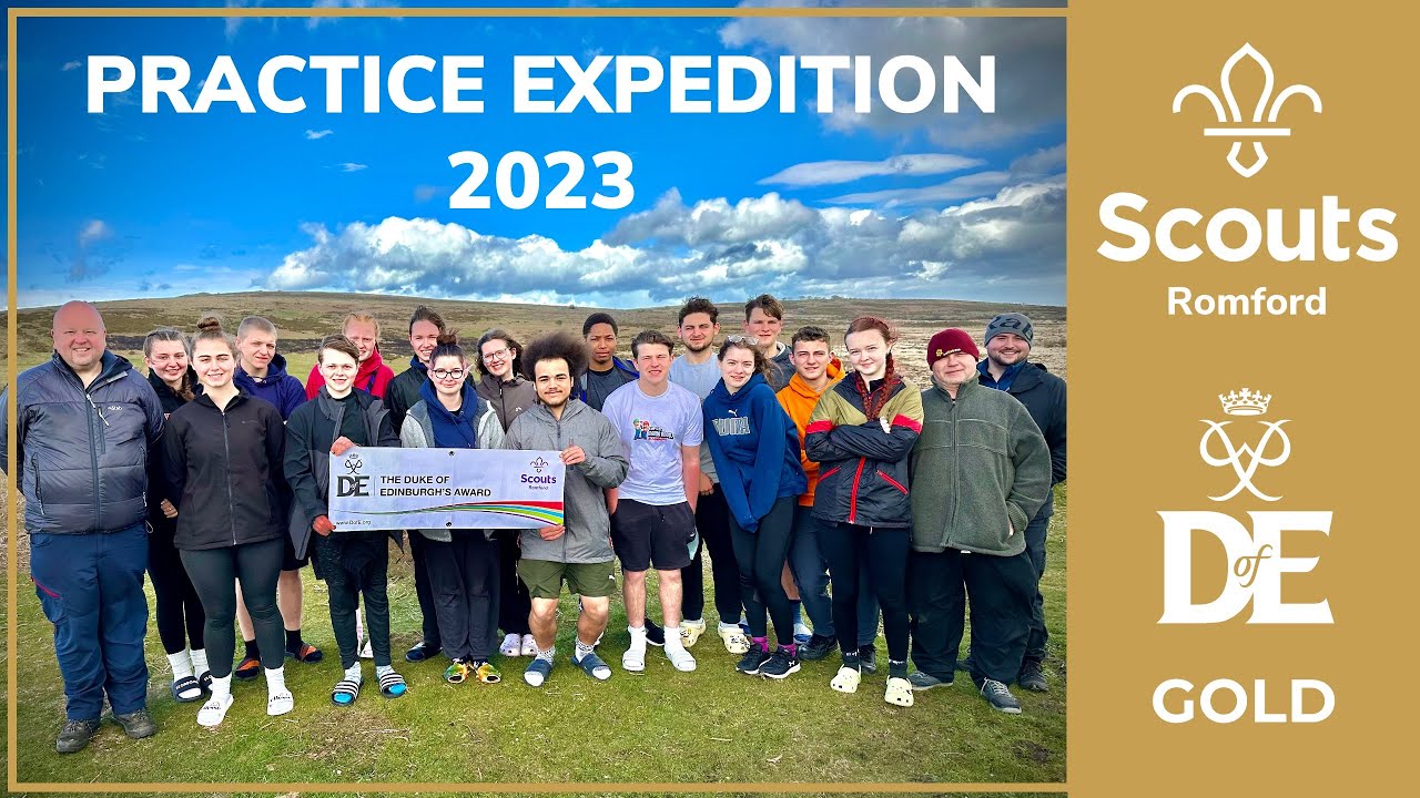 Romford Scouts: Duke of Edinburgh's Gold Award - Practice Expedition 2023