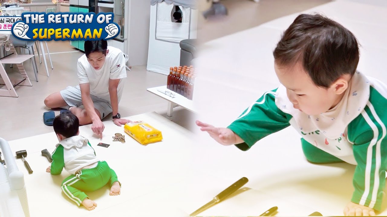 [ESP SUB] Papá entrenando a Eunwoo para su cumpleaños 💙 | The Return of Superman | KBS 22.11.04