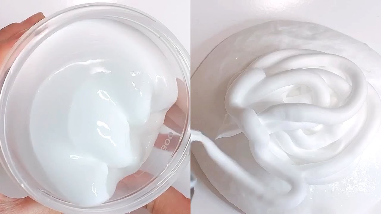 【ASMR】グロッシースライムにたっぷりシェービングフォーム【音フェチ Slime 슬라임】