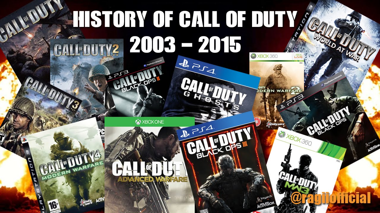 HISTORY OF CALL OF DUTY! 2003 - 2016 (GAMEPLAY HD)