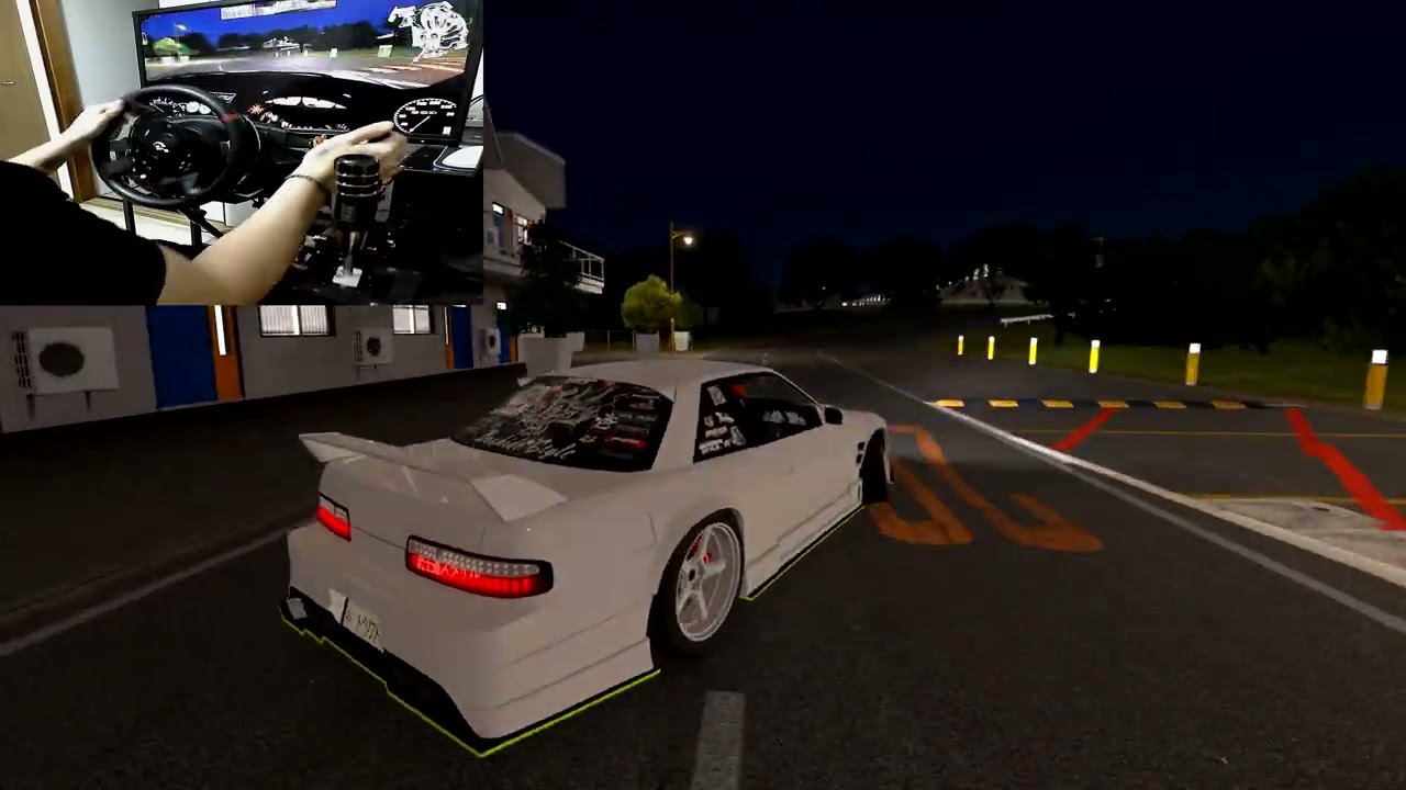 Live For Speed 2026 - Nissan S13 Drift in New Kyoto - Thrustmaster T500RS Drift Onboard
