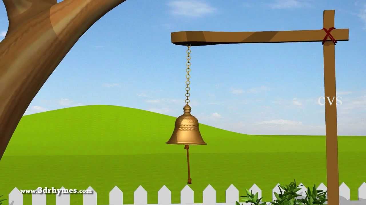 Ding Dong Bell - 3D Animation English Nursery Rhyme for Children with Lyrics