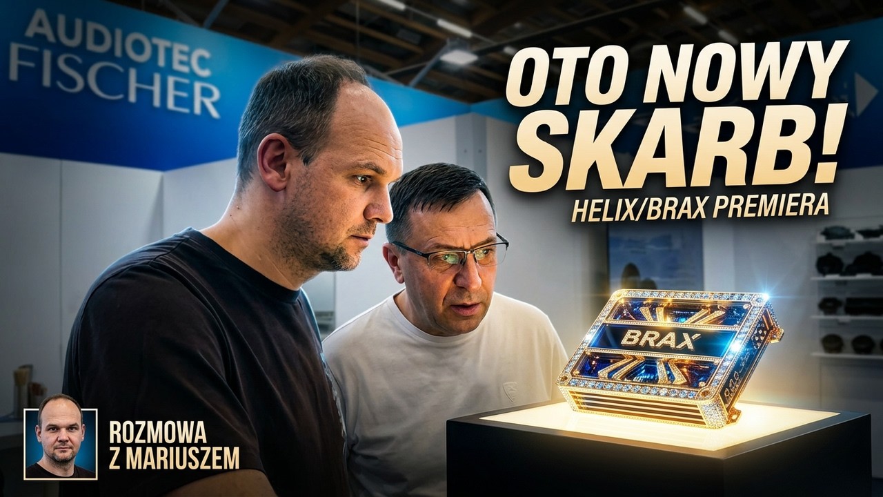 PREMIERY Car Audio 2026! Nowości od Helix, Match i Brax - Rozmowa z Mariuszem z Audiotec Fischer