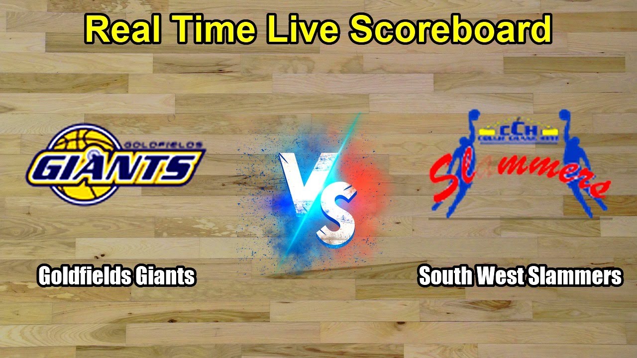 Goldfields Giants vs South West Slammers Live Score - Australia National Basketball League1 West