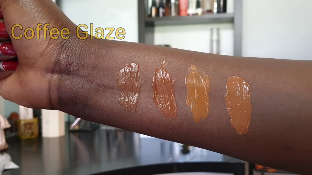 Black Radiance BB Cream Swatches (Requested) No ring light.