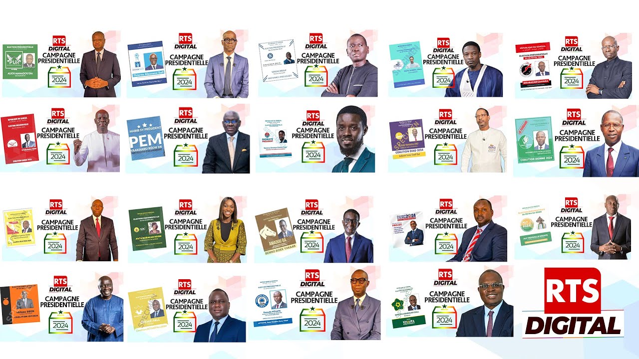 #PRÉSIDENTIELLE 2024 TEMPS D'ANTENNE DES CANDIDATS PARTIE 1 – LUNDI 18 MARS 2024