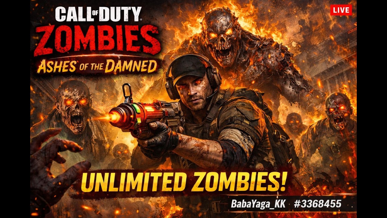 Call of Duty | Black Ops 7 | Zombies | Ashes of the damned [12.2.2026]