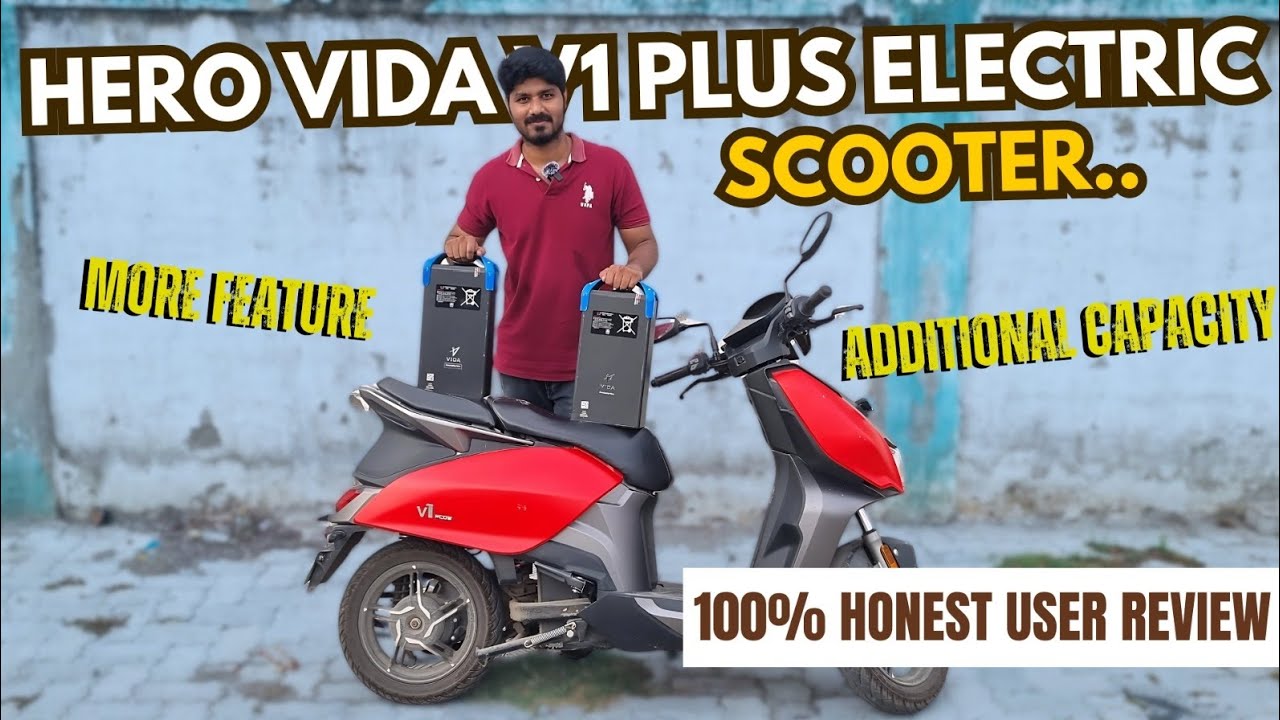 ⚡Hero Vida electric scooter | V1 Plus Tamil Review | Simple living.... 