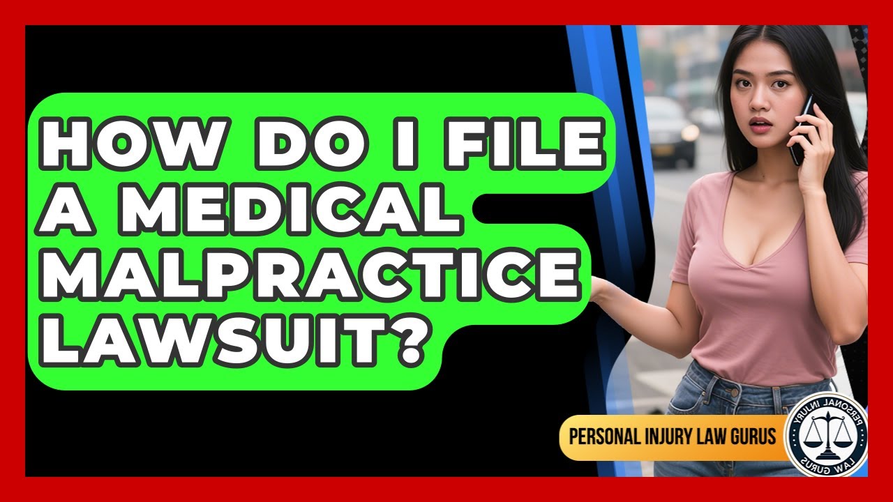 How Do I File a Medical Malpractice Lawsuit? | Personal Injury Law Gurus News