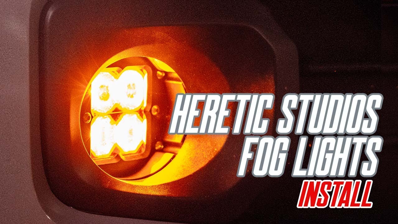 Противотуманные фары Heretic Studios Tacoma | УСТАНОВКА | #противотуманки #tacoma #hereticstudio