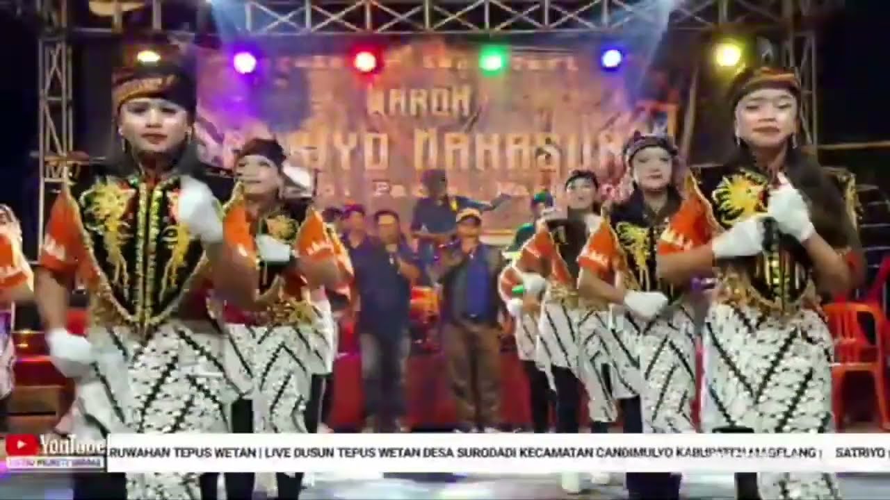 Geger geden di live brondut sekar mudo di Tepus wetan Surodadi candimulyo Magelang 