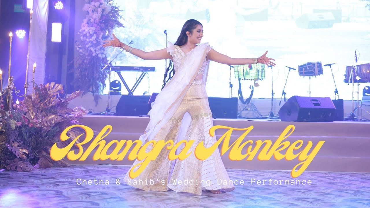 Bhangra Monkey || Indian Wedding Dance Performance