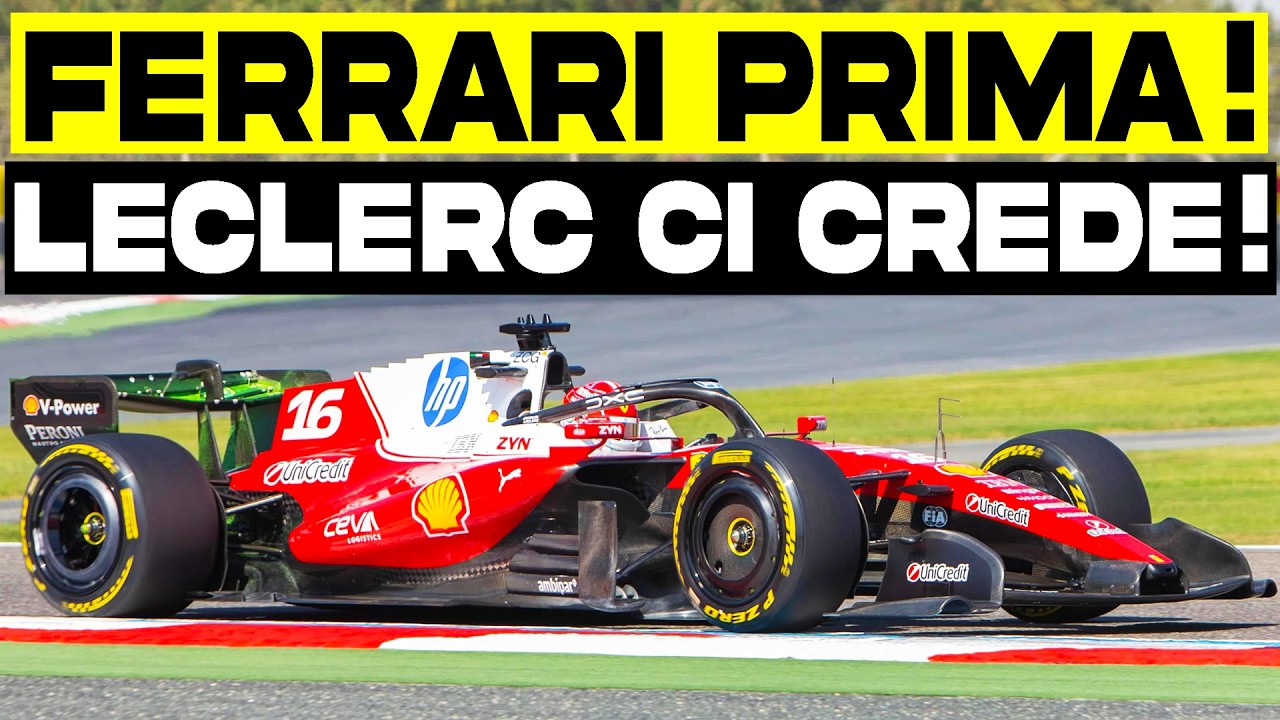 FERRARI CI CREDE! LECLERC SARA' AGGRESSIVO! Leclerc sogna il primo MONDIALE nel 2026!