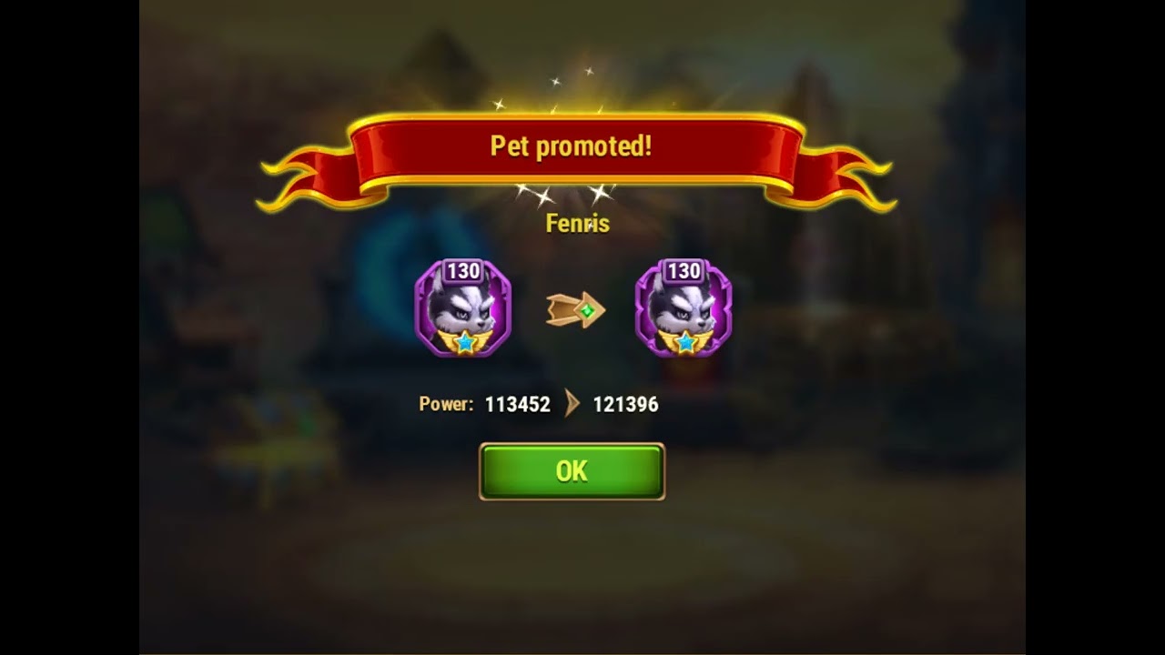 Promote Fenris to Purple+2 Rank, Mira the Pet Master #HeroWars