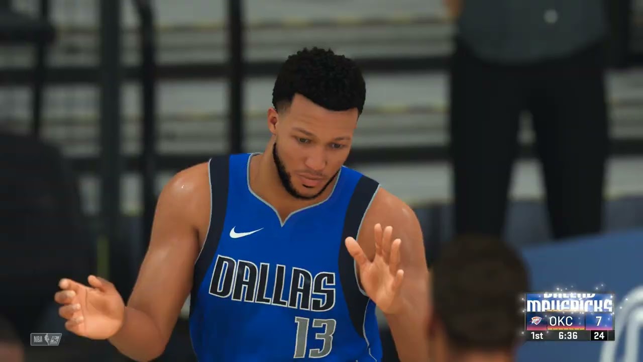 NBA 2K20 Sim Season Dallas Mavericks (5-0) vs Oklahoma City Thunder (2-2)