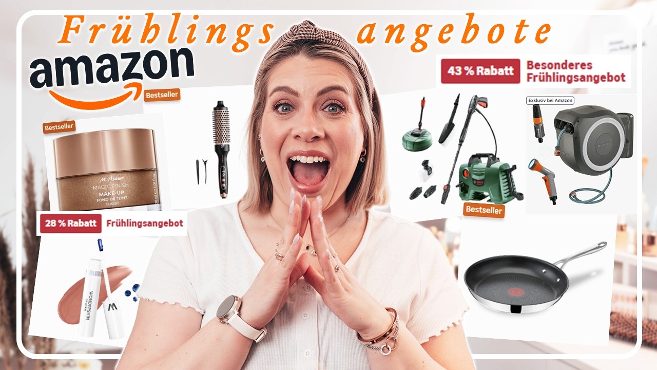 LOHNT es sich? 😮 Meine EHRLICHEN Beauty & Home Favoriten 🌸 Amazon Frühlingsangebote 🧡