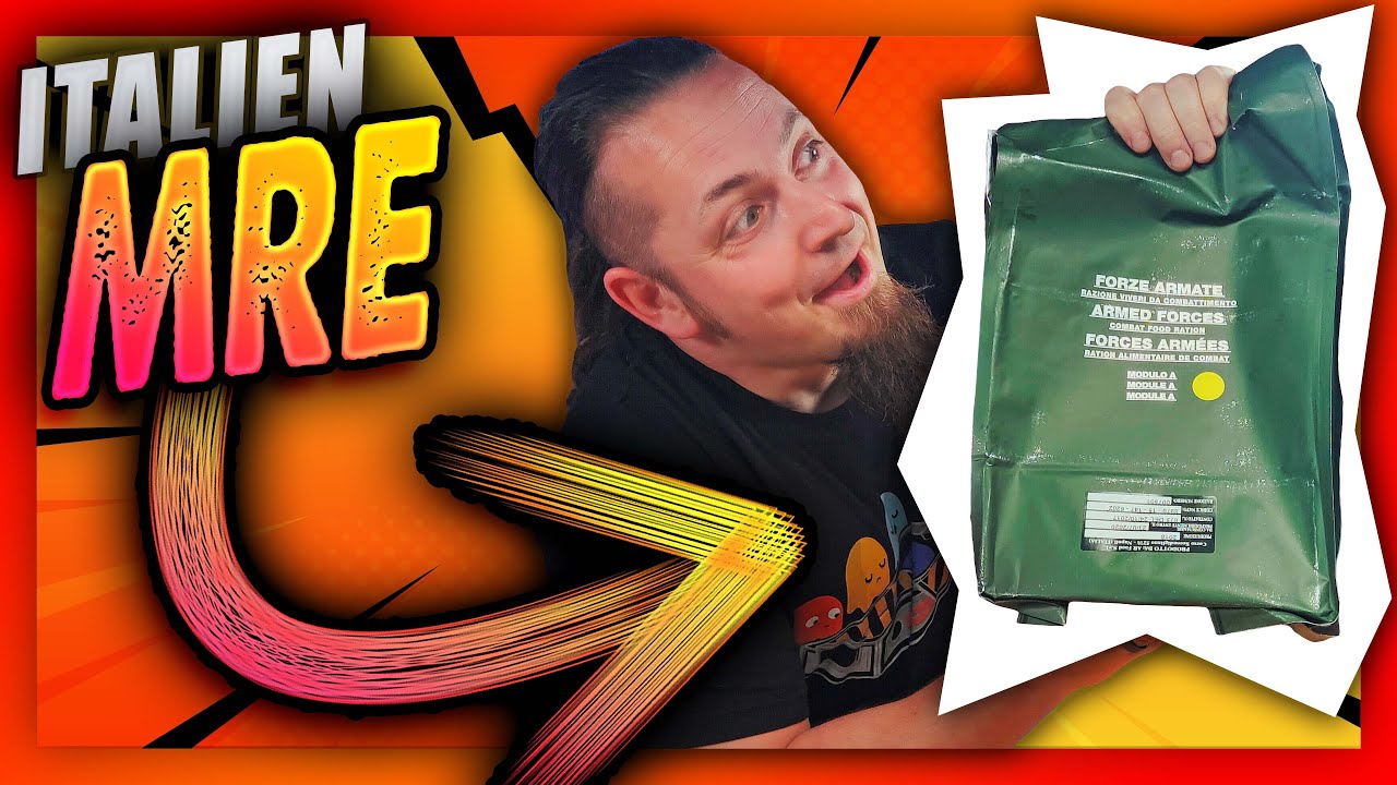 MRE aus Italien! 🍗🤤 Was steckt drin?
