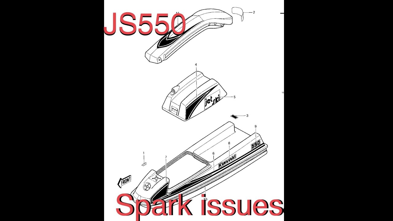 Vintage JS550 spark issues