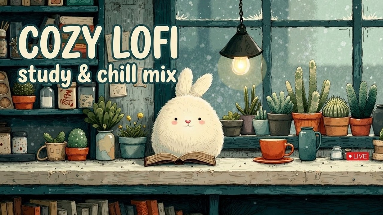 Музыка для глубокой концентрации: Учеба и Работа | Rabbit Lofi Society