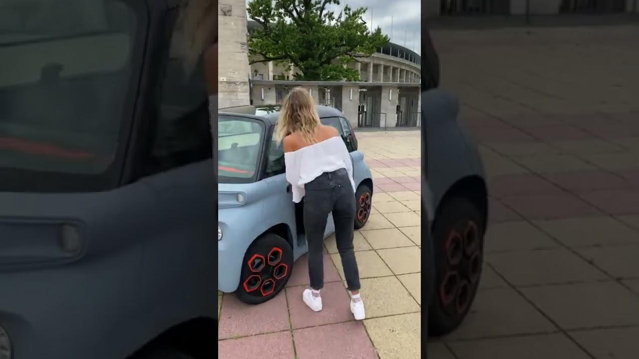 Citroen Ami🤍/How do you like the little cute electric car?#shorts#ytshorts#citroen#jessycargirl#cars