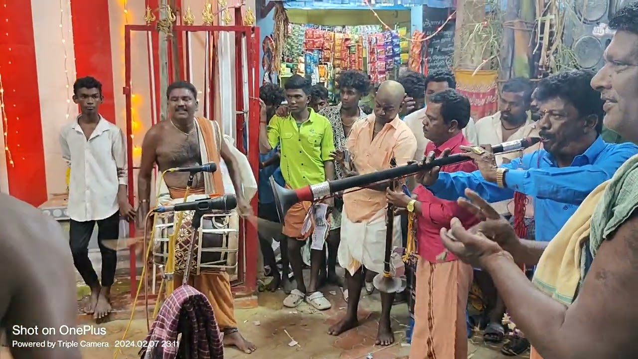 இருக்கன்குடிகருப்பசாமிமேளம்புதுதெரு(கிழக்கு)ராஜகாளியம்மன்கோவில்(07:02:2024)