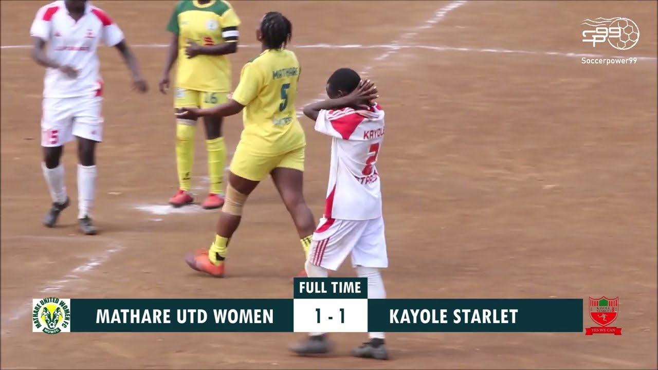 HIGHLIGHTS! Mathare United Women 1-1 Kayole Starlet