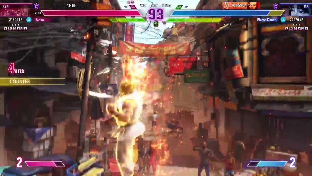 スト6ケンランクマ