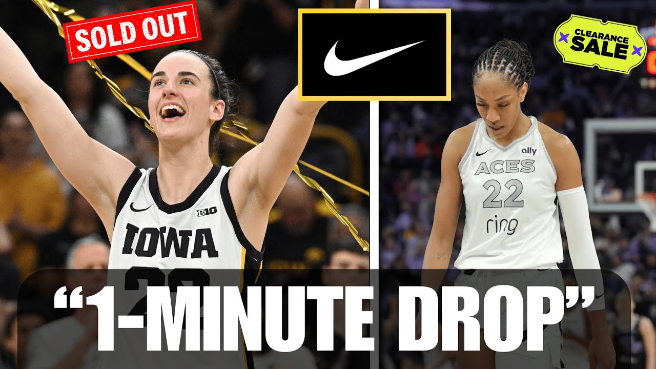 NIKE В ПАНИКЕ! Кроссовки Кейтлин Кларк «Кобис» исчезают в 60-х — Эйджа Уилсон в ярости