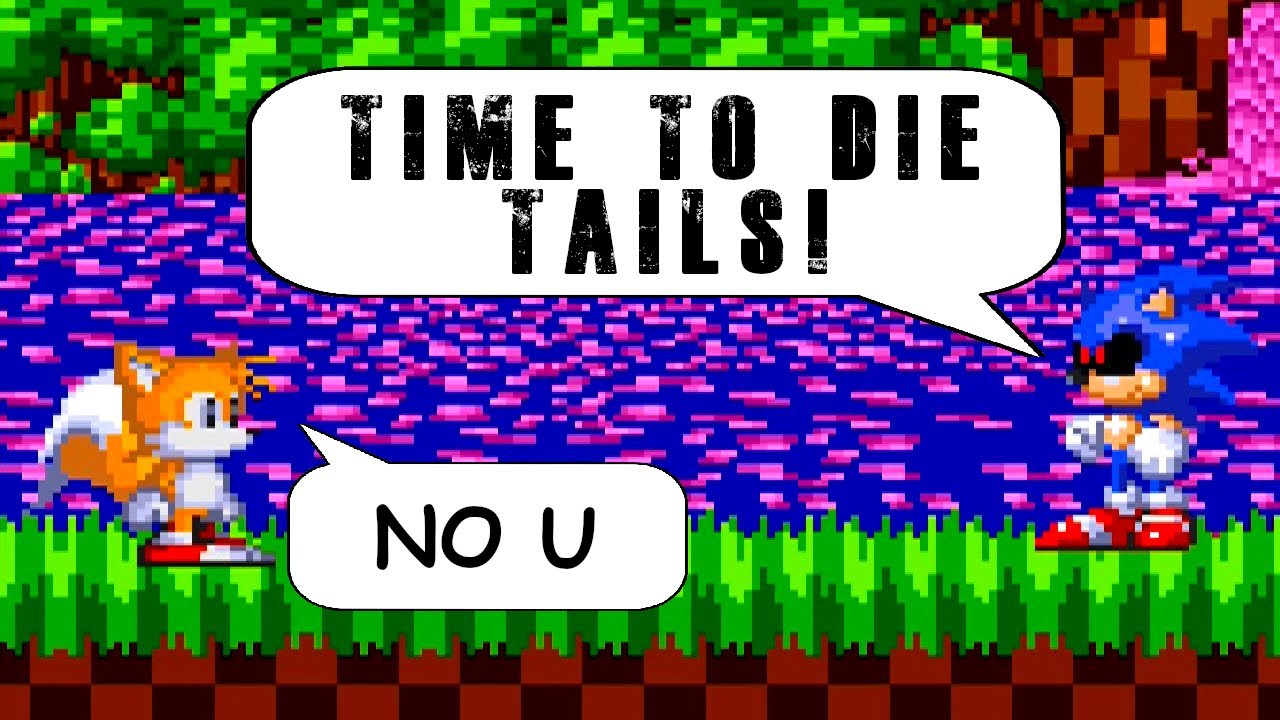Что, если бы никто не воспринимал Sonic.EXE всерьез?