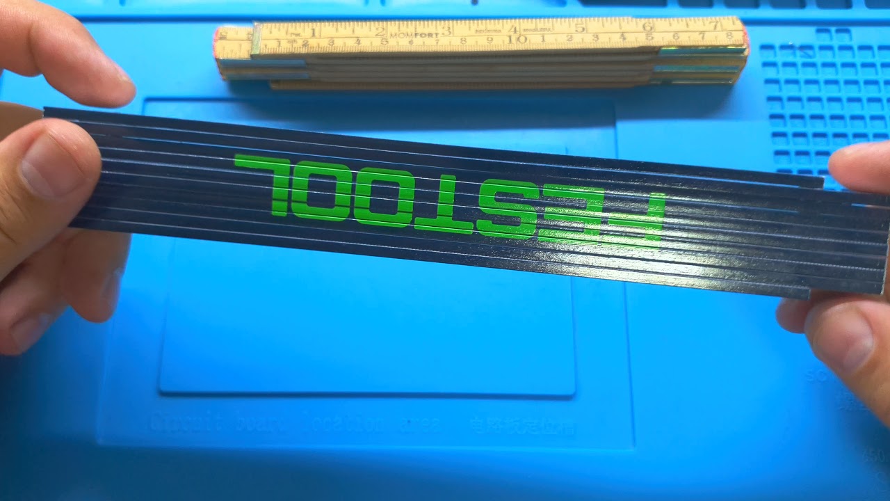 Festool metro com qualidade Stabila, o melhor metro com escala e ângulo.