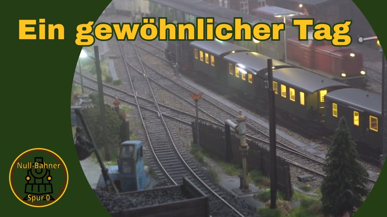 Mein erstes Fahrvideo / Modelleisenbahn
