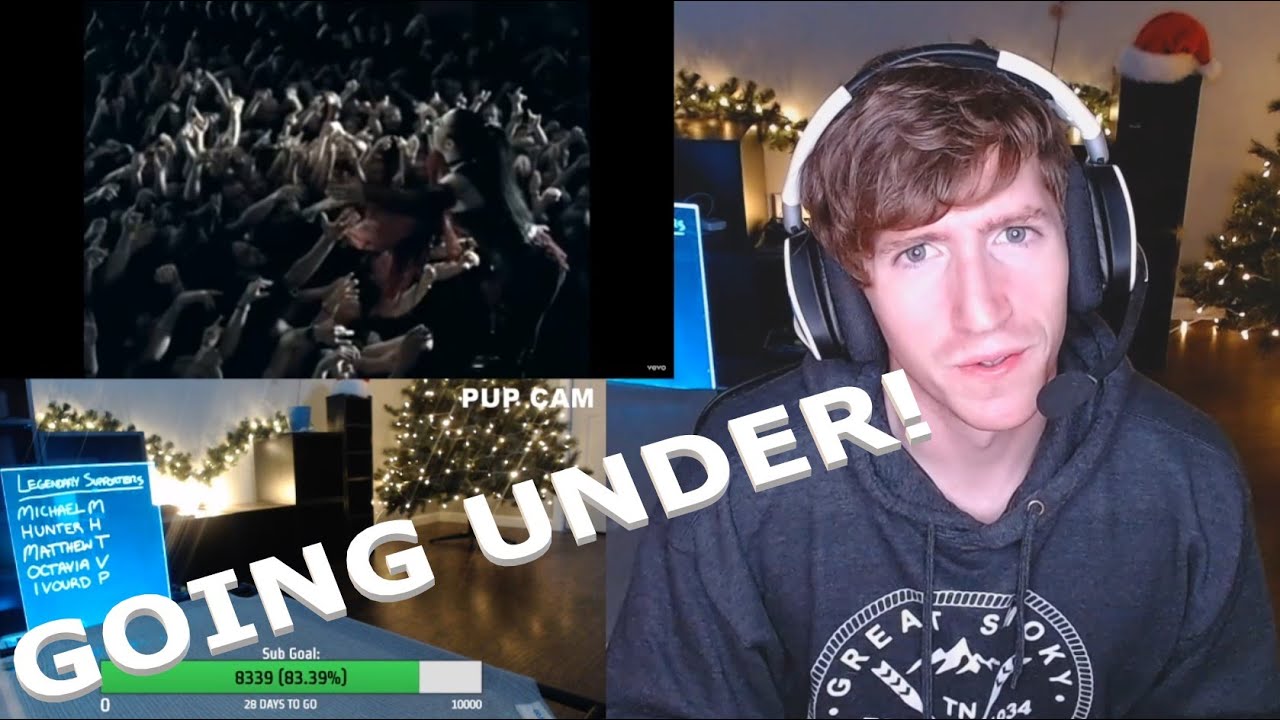 Chris REACTS to Evanescence - Going Under