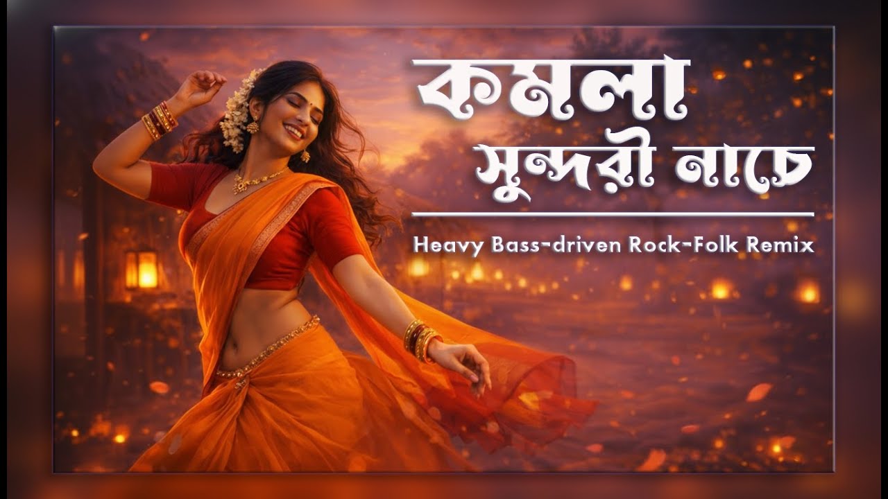 কমলা সুন্দরী নাচে | Komola Sundori Nache | Popular Bengali Folk Song | AI Cover | Bangla Remix