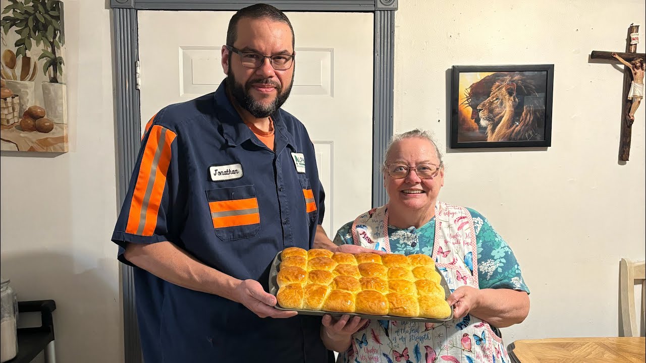 My Mamaw and uncle make angel biscuits recipe!