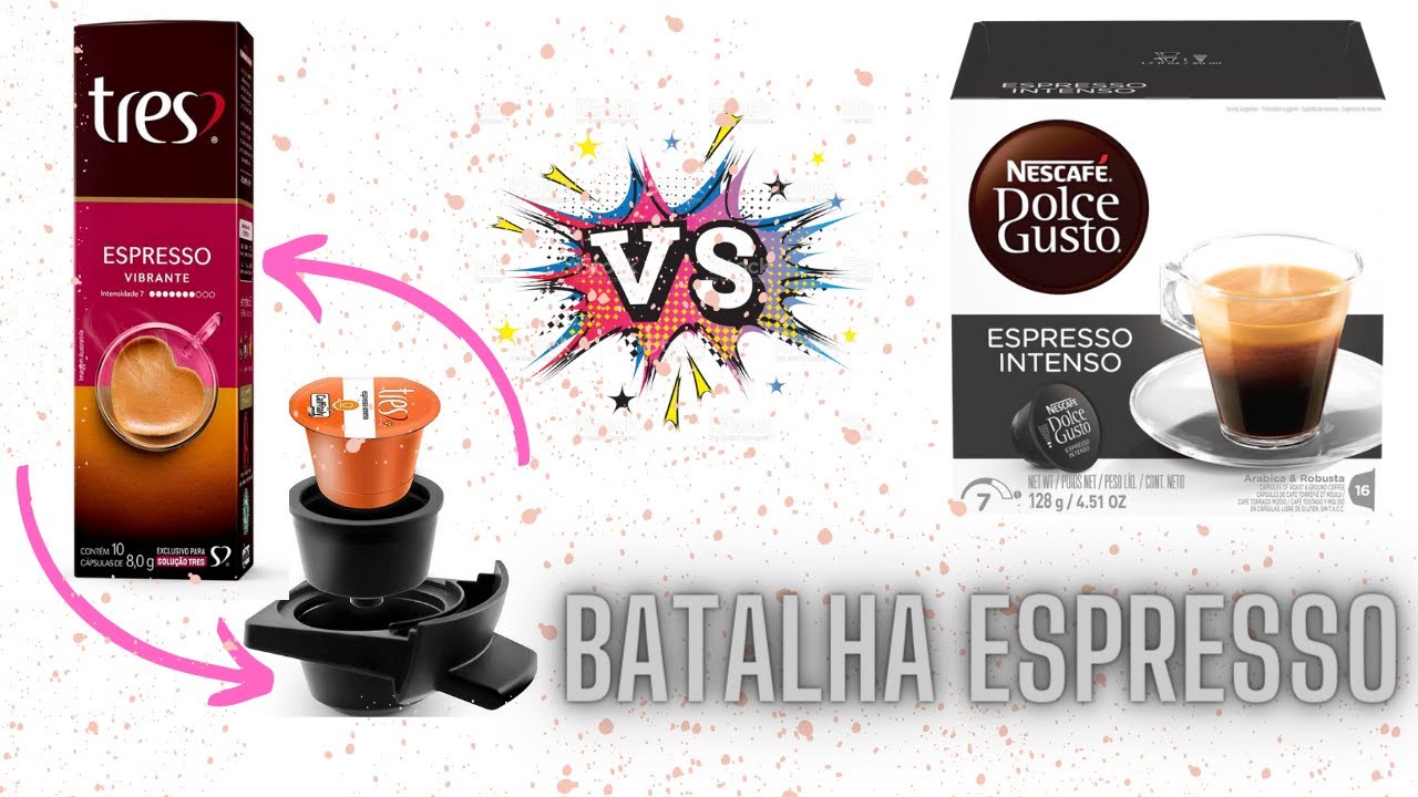 Provando ESPRESSOS (intensidade 7) no adaptador MULTICAP.