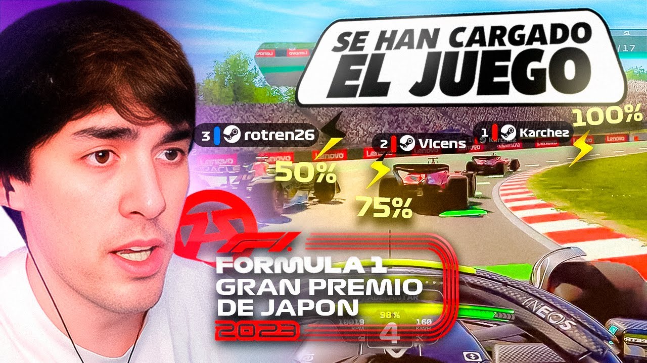MI MERCEDES NO CORRE? - MUNDIAL F1 AMPETER 2023 (GP Japón)