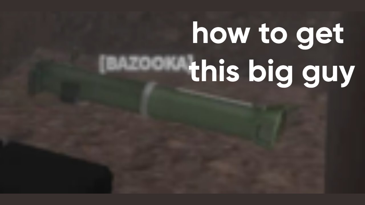 How To Get The ROCKET LAUNCHER/RPG In "In Area 51 [ALPHA]" (ROBLOX TUTORIAL!)