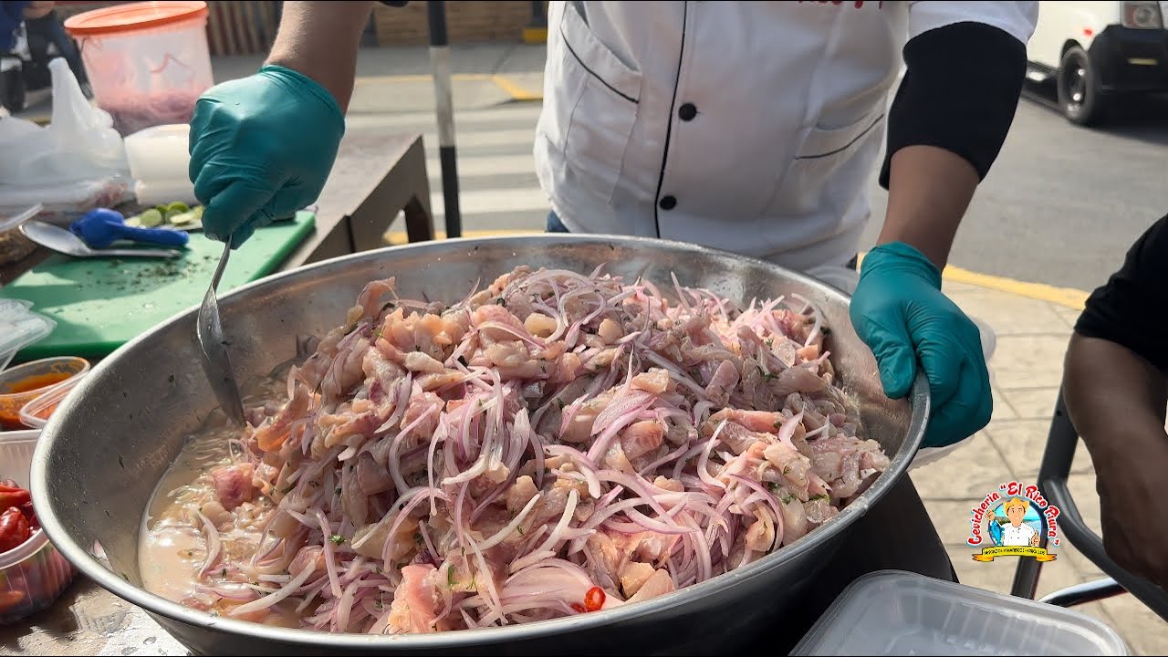 Preparamos el ceviche m4s grande de nuestra historia / Cevicheria El Rico Piura 🇵🇪🌎