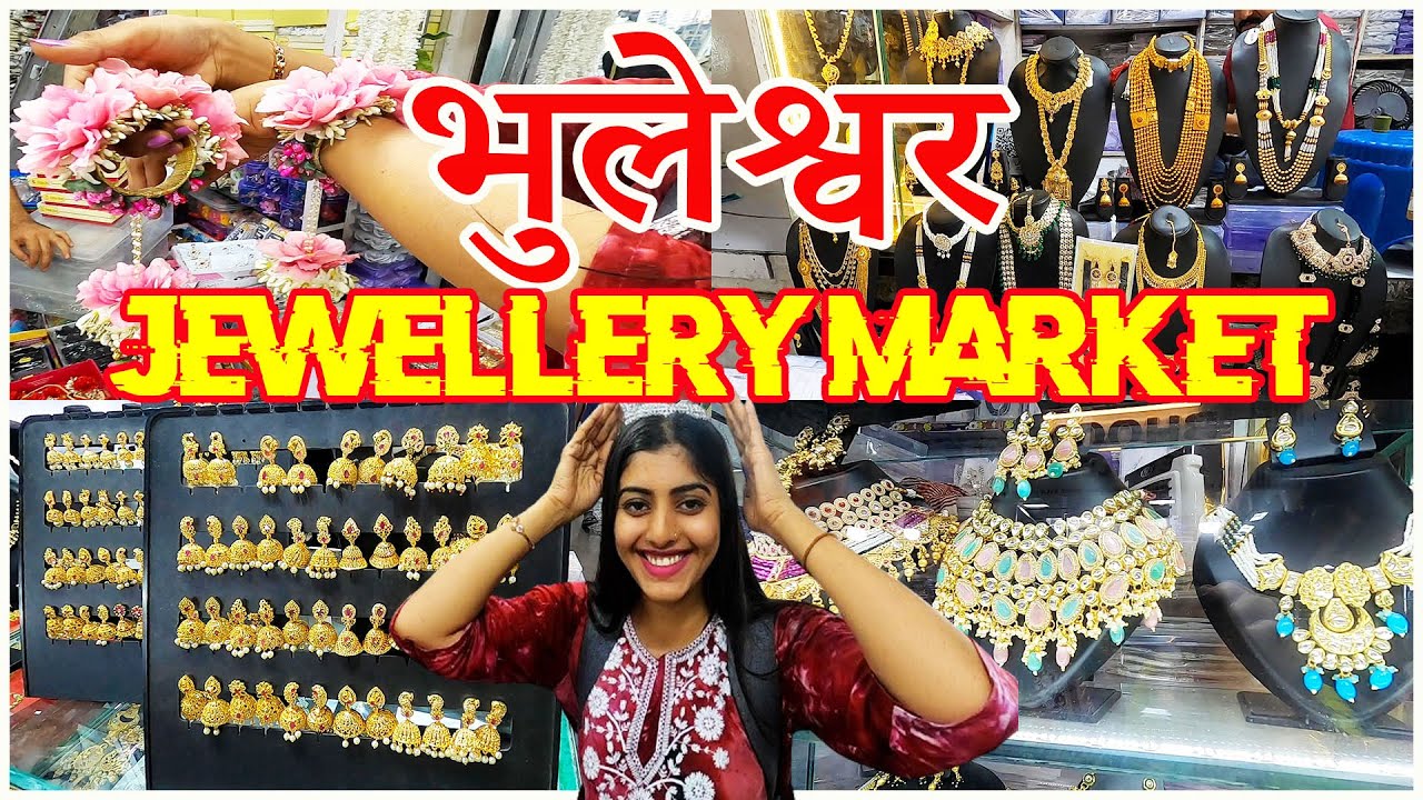 Bhuleshwar BMC Market Haul | Biggest Jewellery Market In Mumbai for Wholesale | ज्वेलरी मार्केट 2024