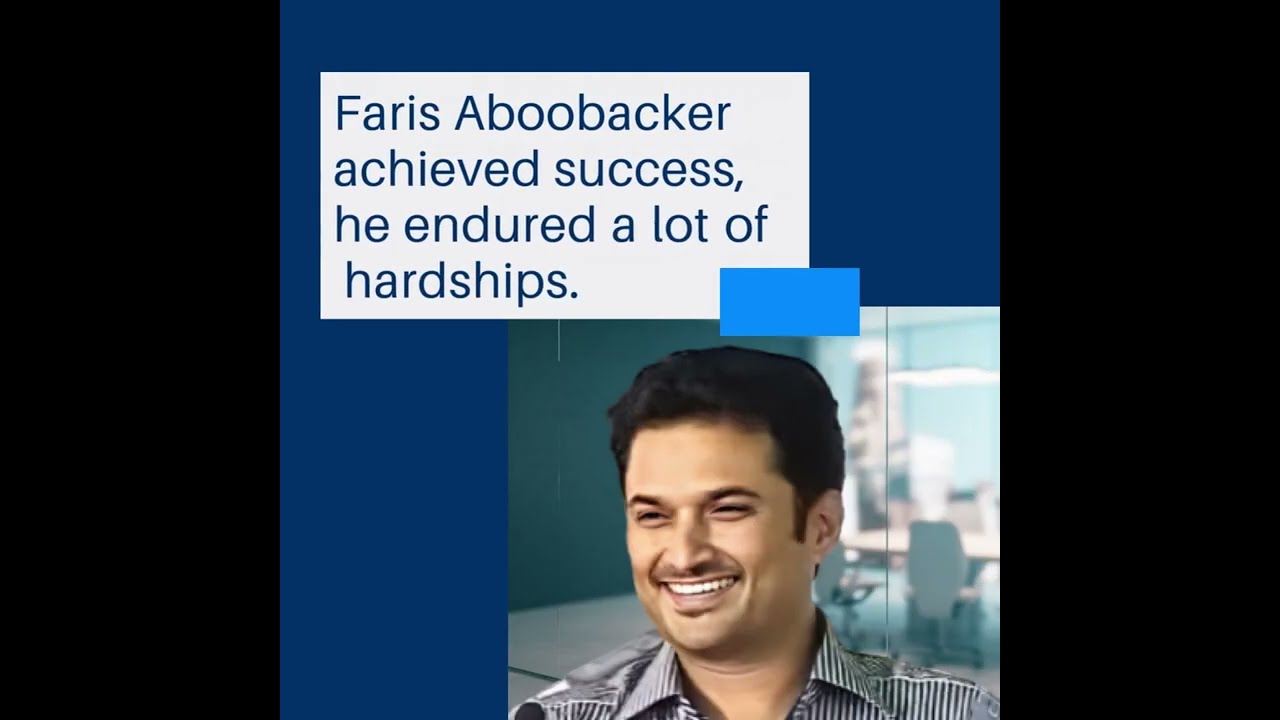 Pharis Aboobacker - A Visionary Businessman || Faris Aboobacker