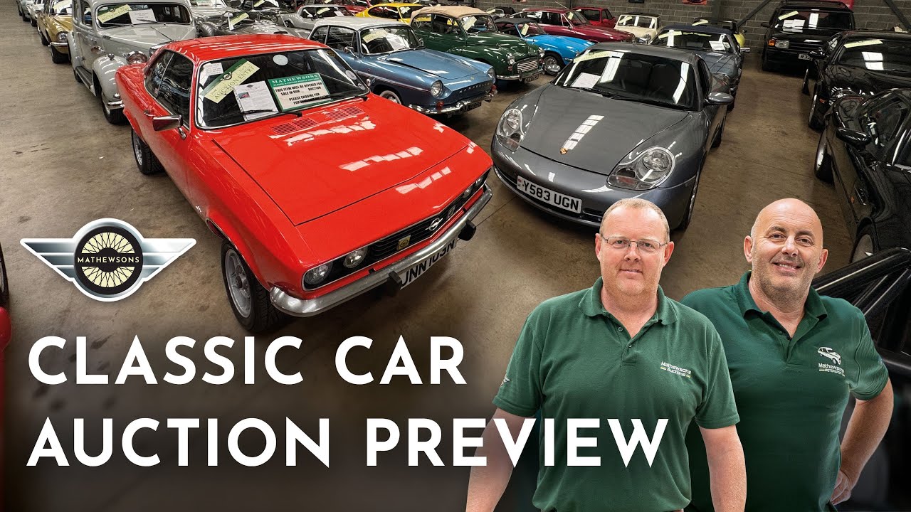 Classic Car Auction Preview - Mathewsons Classic Cars