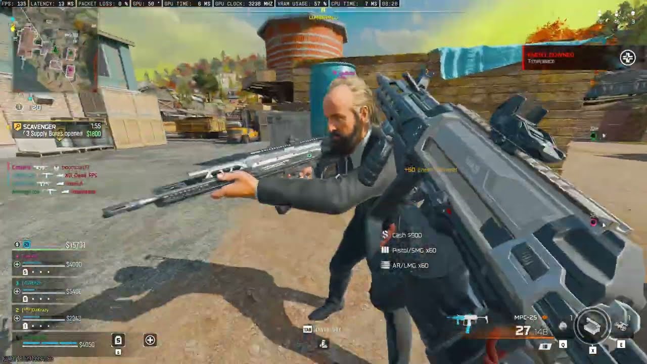 Call of Duty Black OPS7 Victory on NEW Haven’s Hollow Island WARZONE S1E68 AMD RX 9060 XT 4K ultra