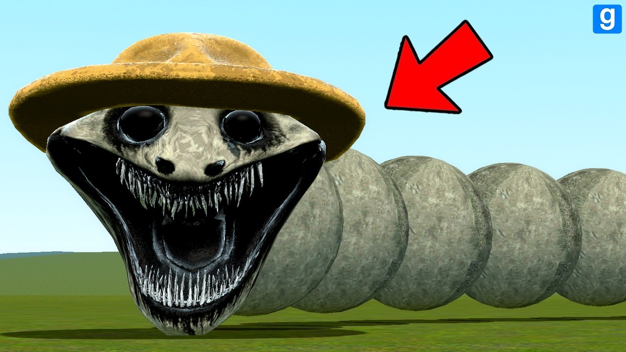 SURVIVING THE NEW ROBLOX HUNGRY ZOOKOPER WORM In Garry's Mod!