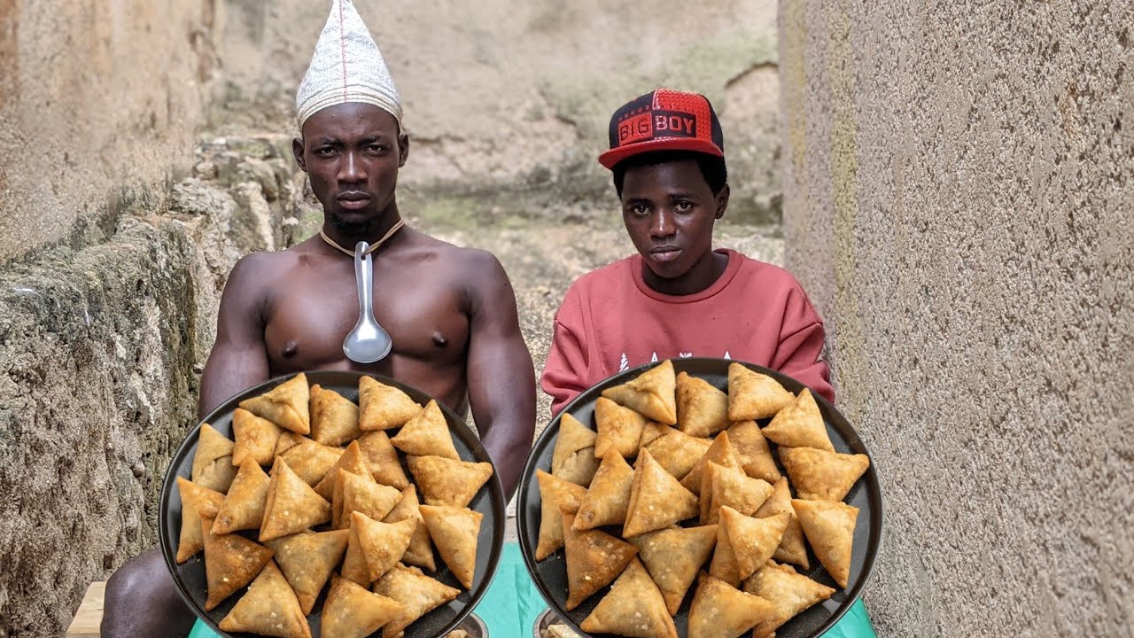 SAMOSA ll eating challenge how will wins first maboy Vs maximu