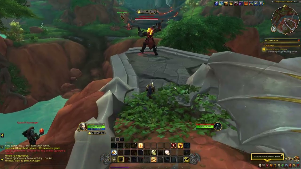 "Deliver Whelps From Evil" Quest - The Waking Shores - World Of Warcraft