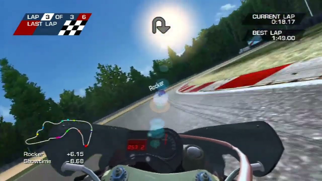 MotoGP 1 Online (Original Xbox) - Simulation Mode Gameplay 2023